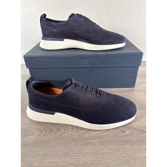 Wolf Shepherd Crossover Longwing Fair Navy‎ Suede Oxford Sneakers Men's Size 7